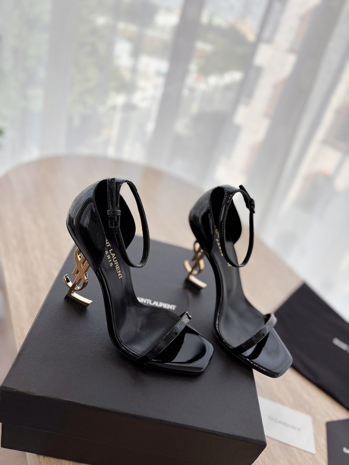 YSL Classic high-heeled sandals
