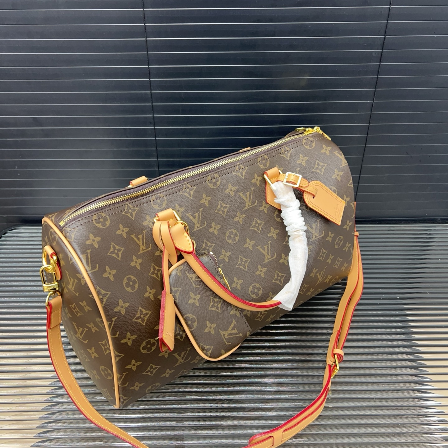 LV Louis Vuitton Speedy 40 Travel Bag Pillow Case shoulder bag