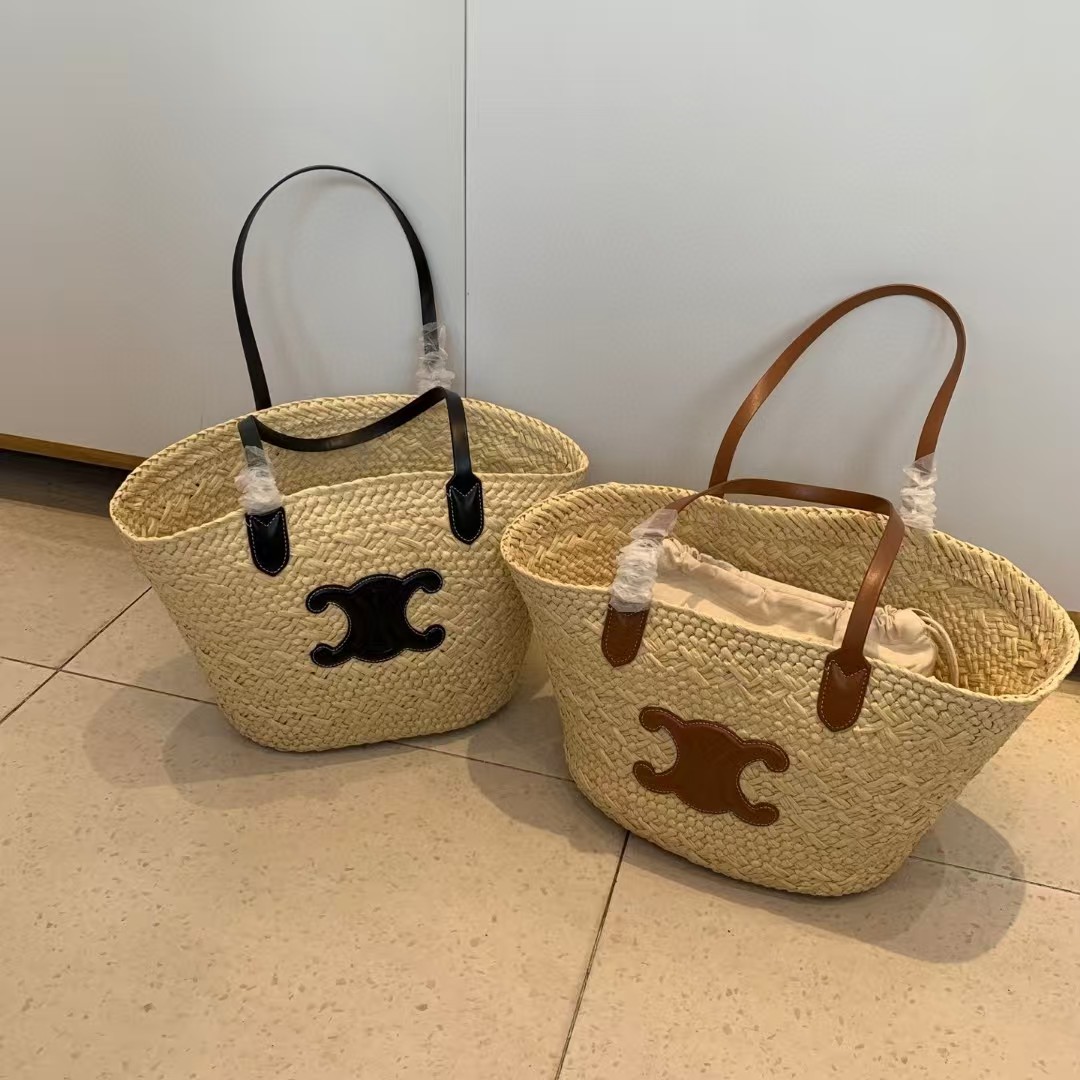 Celine Woven Bag Rafi Grass Handmade Bag