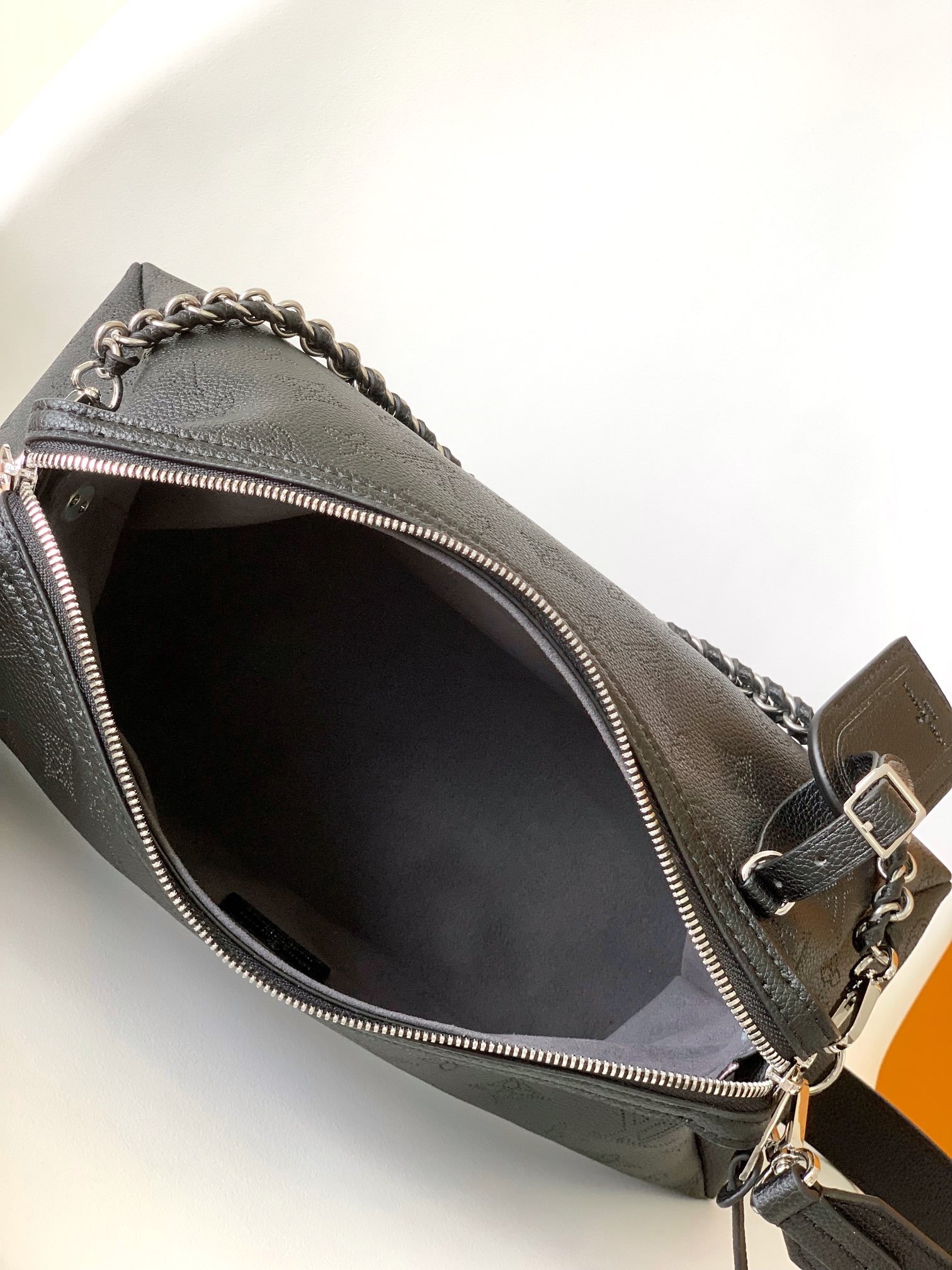 Top version LV Mahina Hand It All shoulder bag