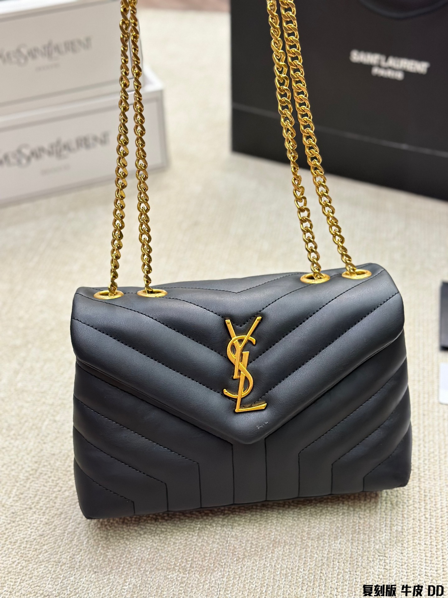 YSL loulou shoulder chain crossbody bag