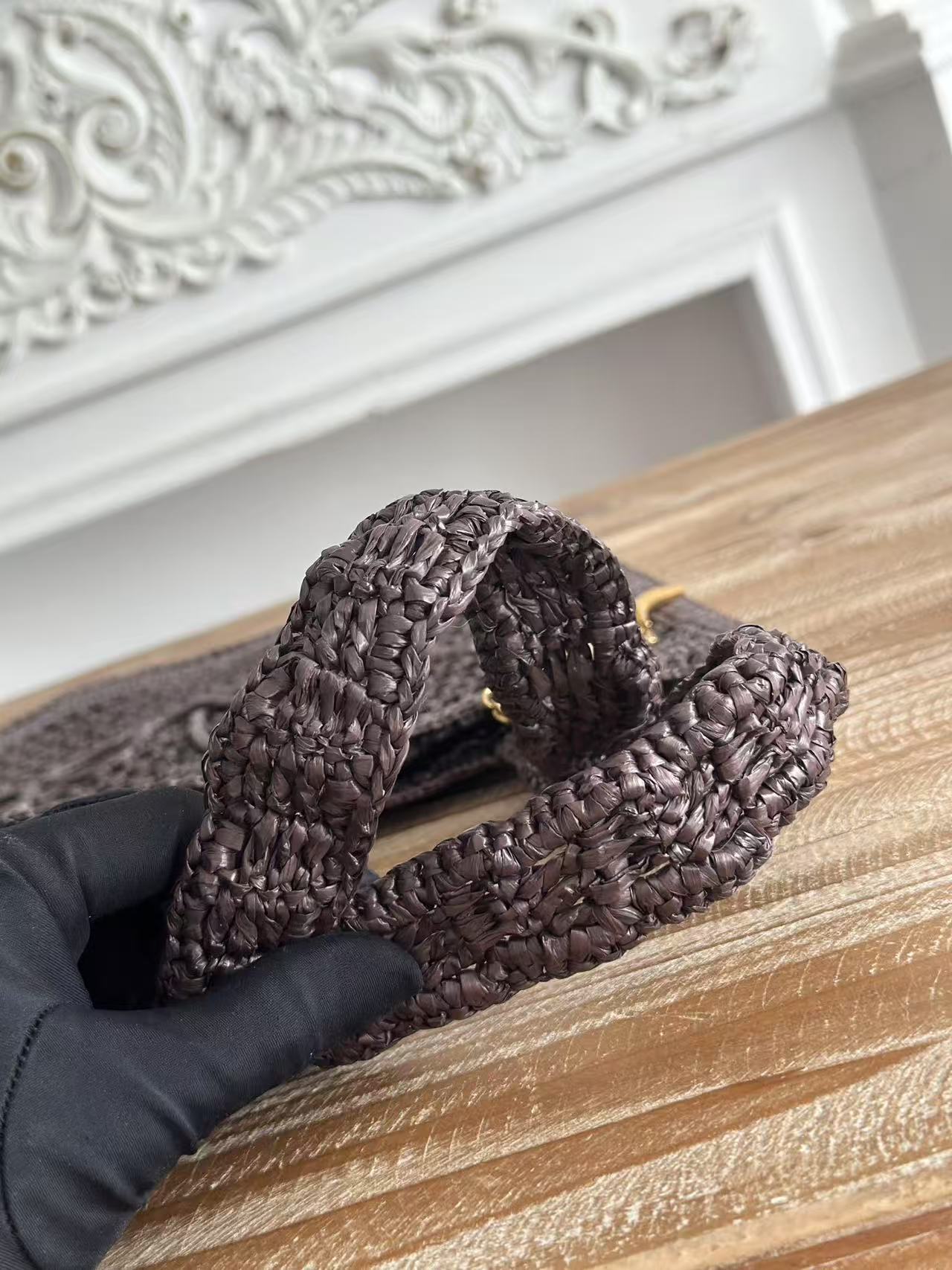 Chloe SUMMER BANANA woven bag 12A quality