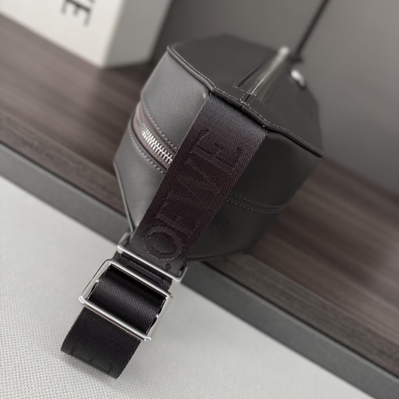 Designer model hardcore diamond shaped shoulder bag.