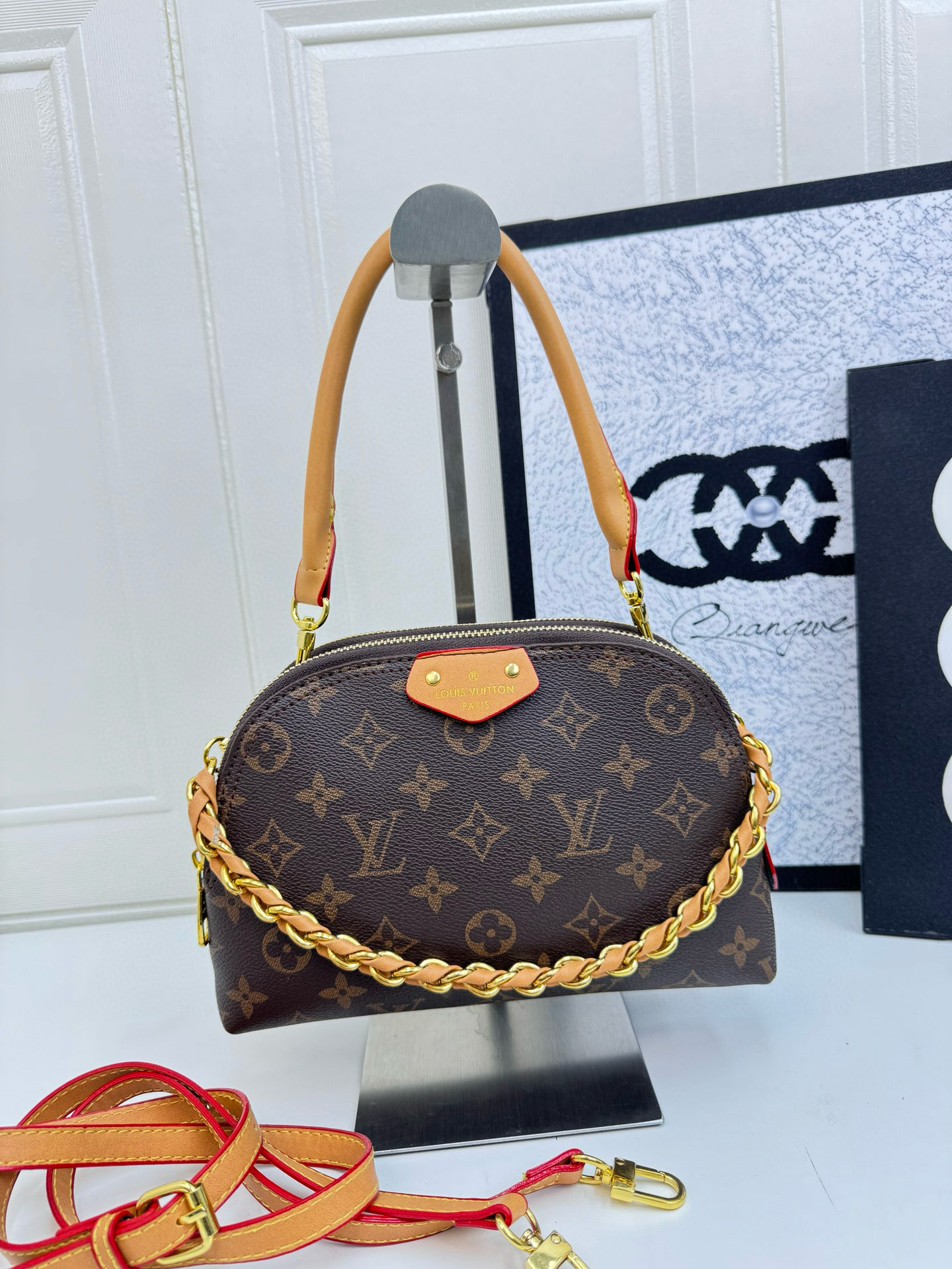 LV shell bag 8A version