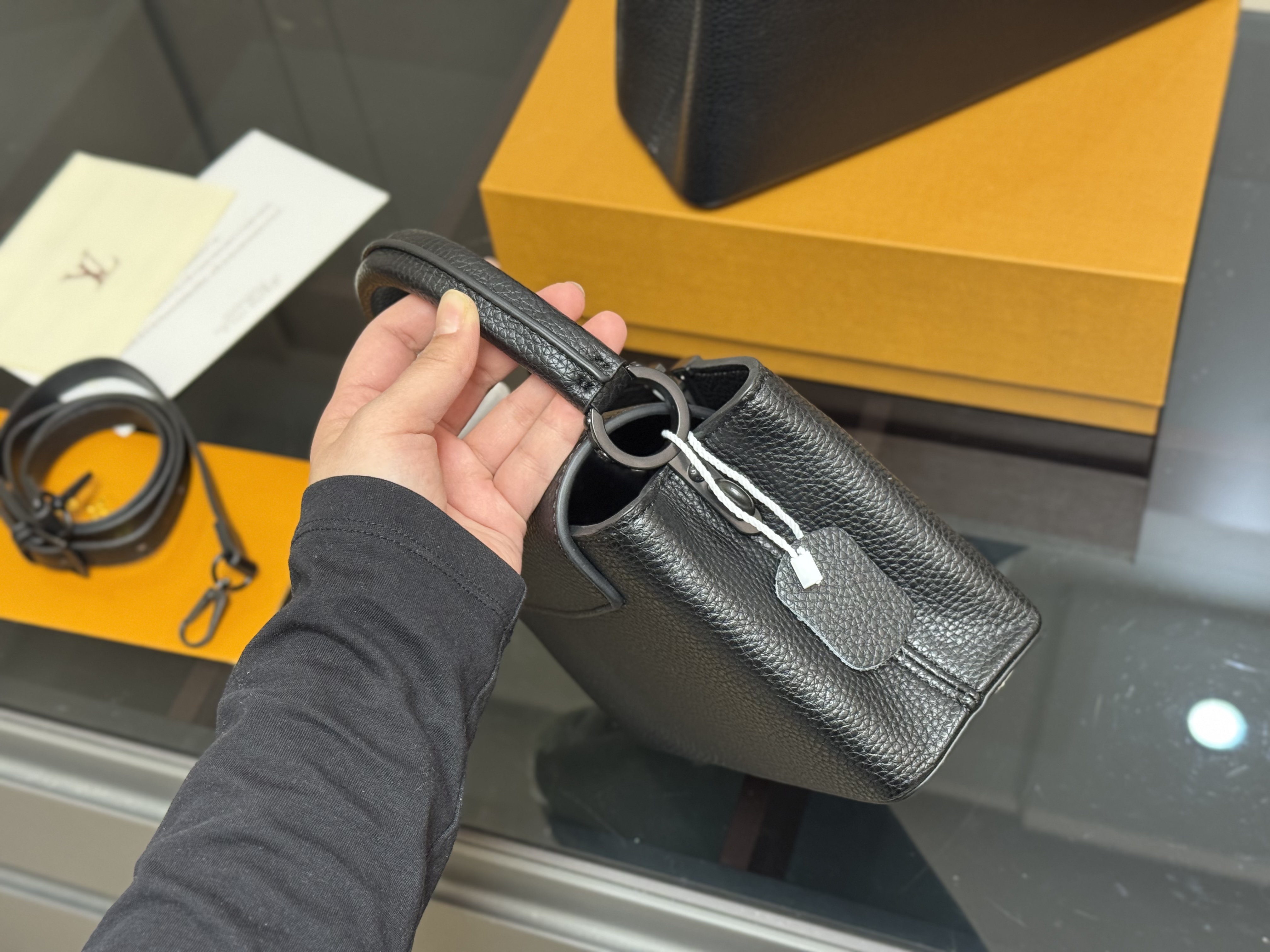 LV Capucines handbag Taurillon Leather BAG