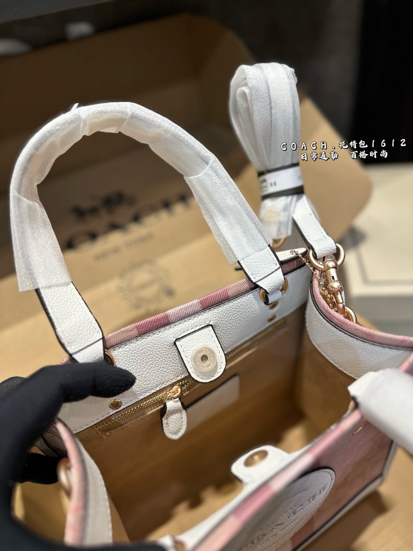 COACH DEMPSEY tote handbag