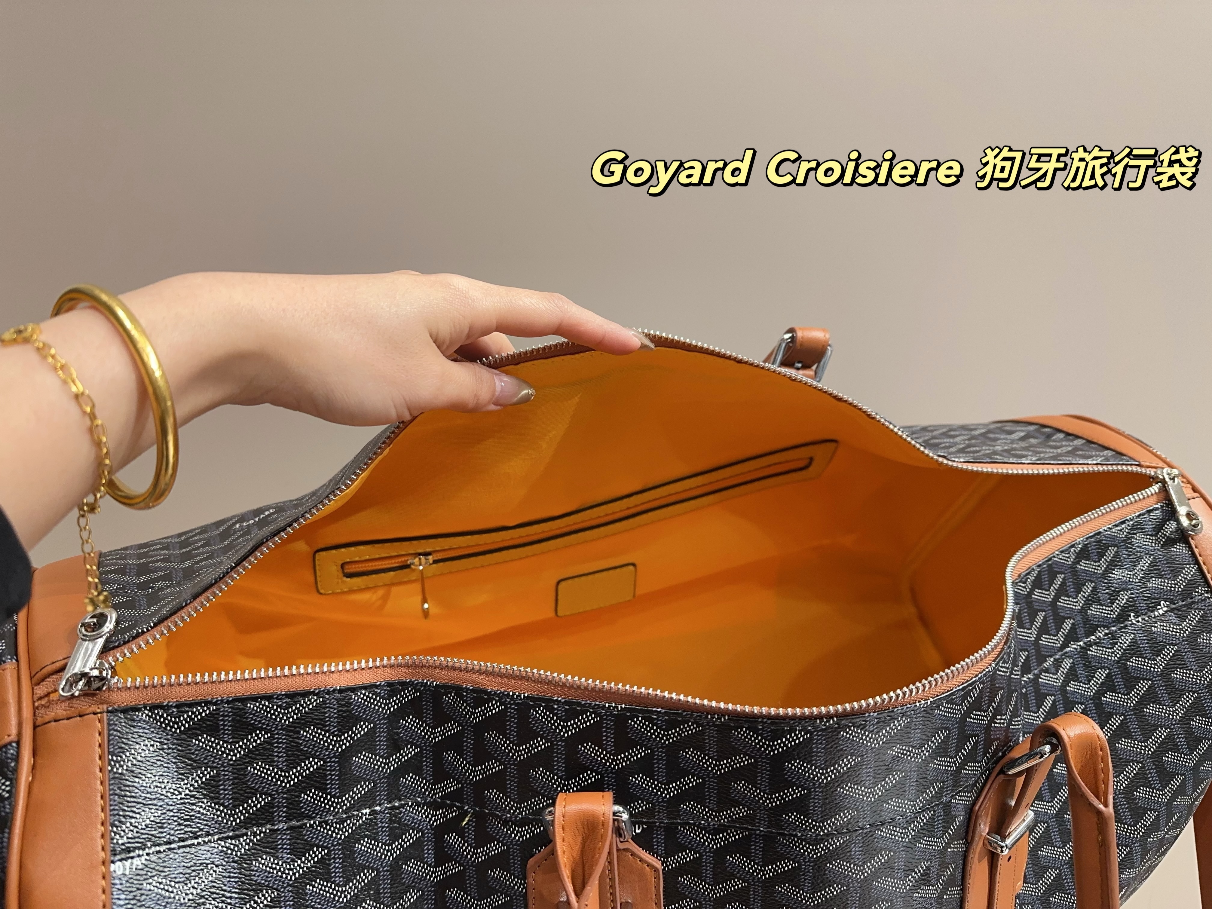 Goyard Croisiere  Travel Bag