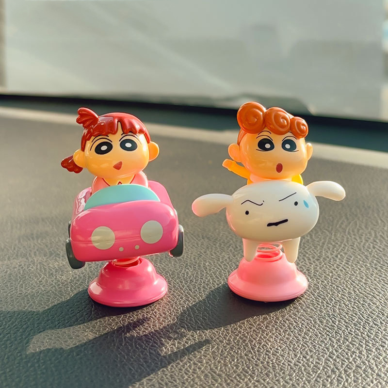 Officially licensed crayon mini figure cartoon doll figurine limited edition box set