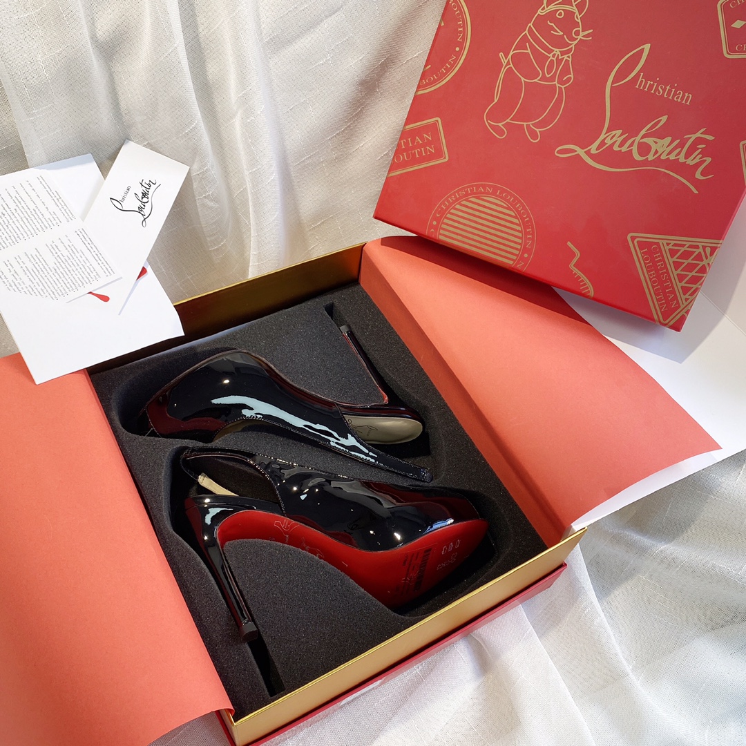 Christian Louboutin high-heeled shoes