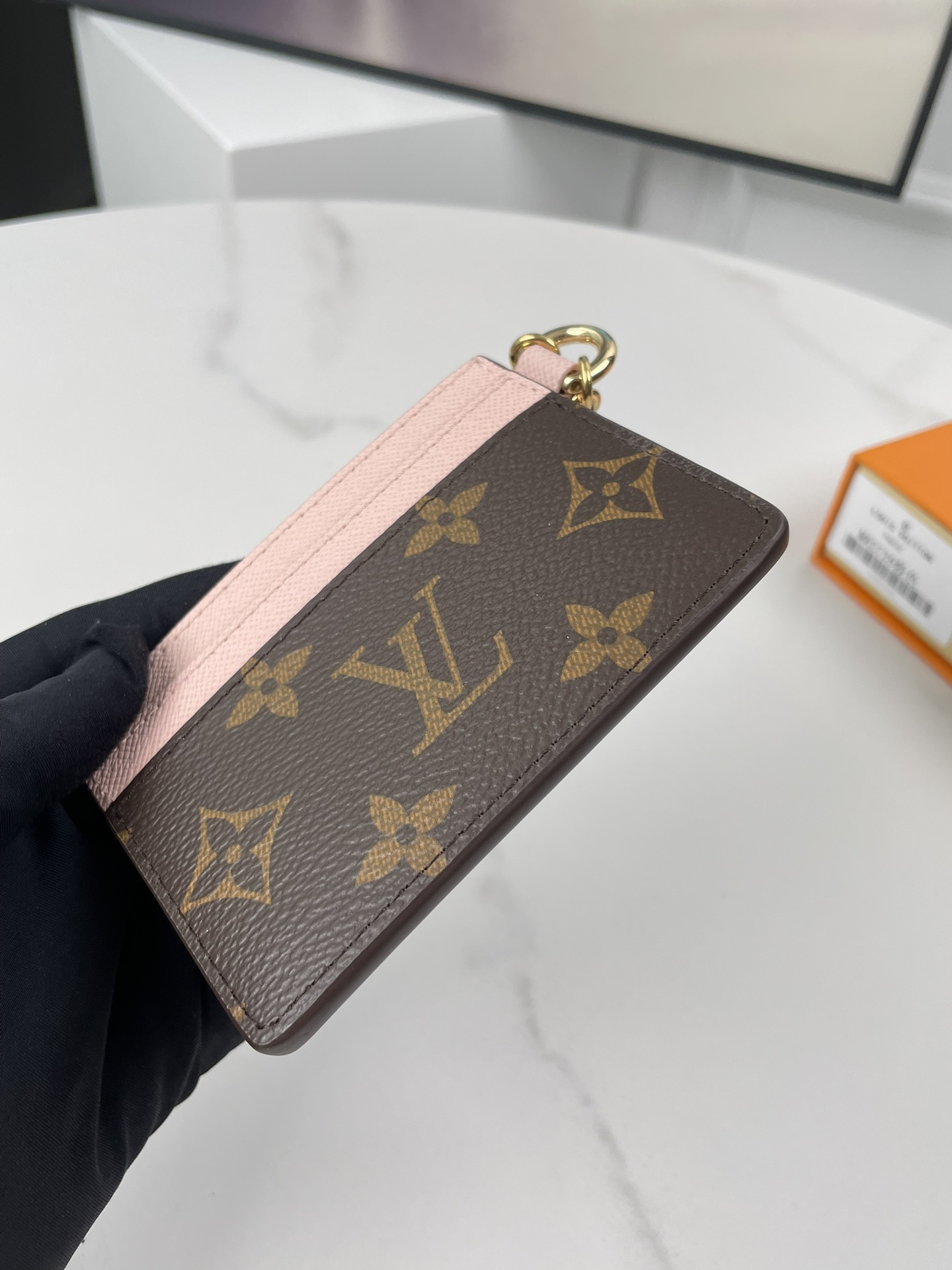 LV Charms Monogram card holder