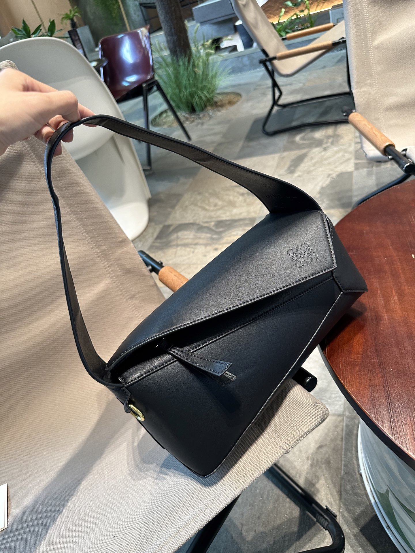 LOEWE PuzZIe underarm bag