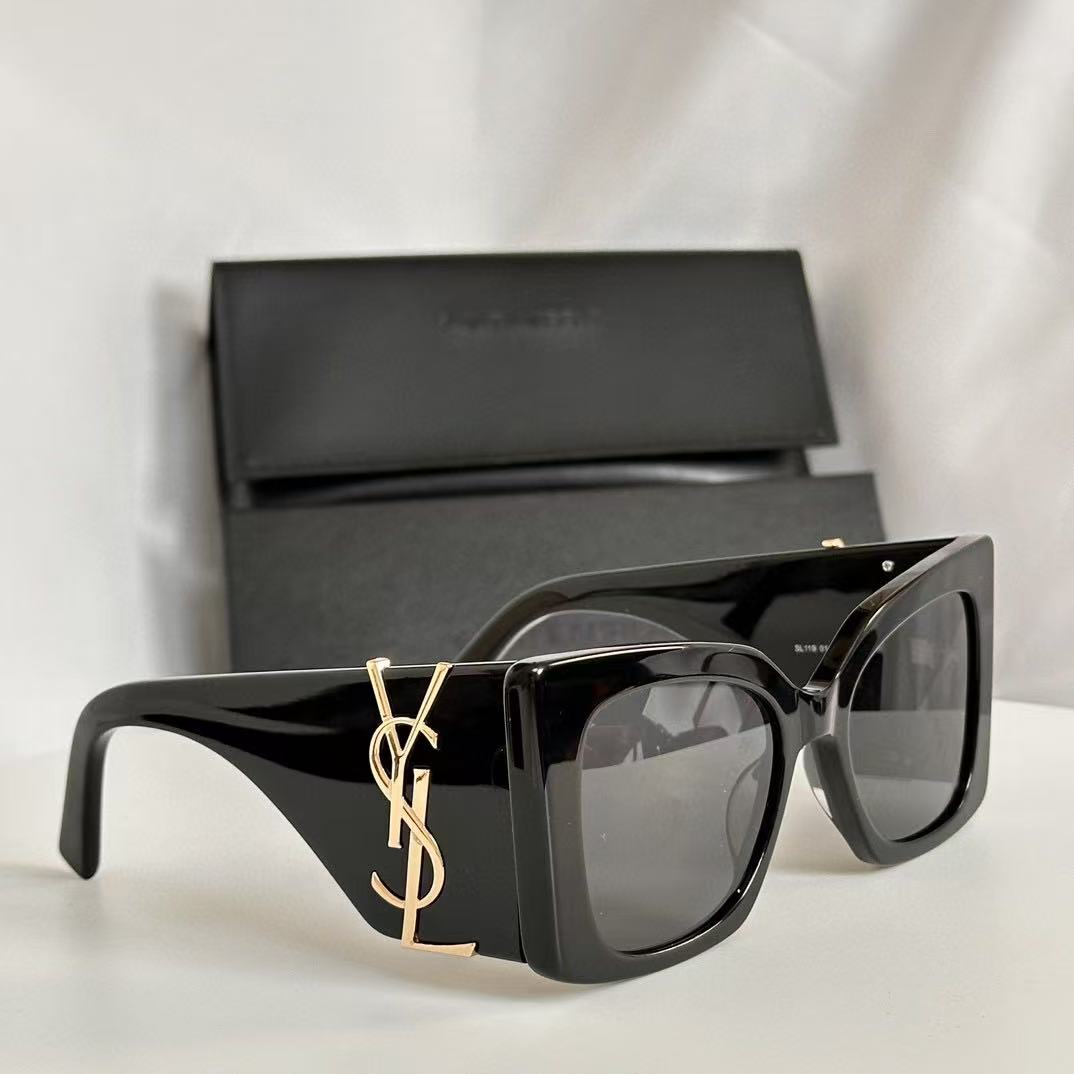 YSL logo sunglasses
