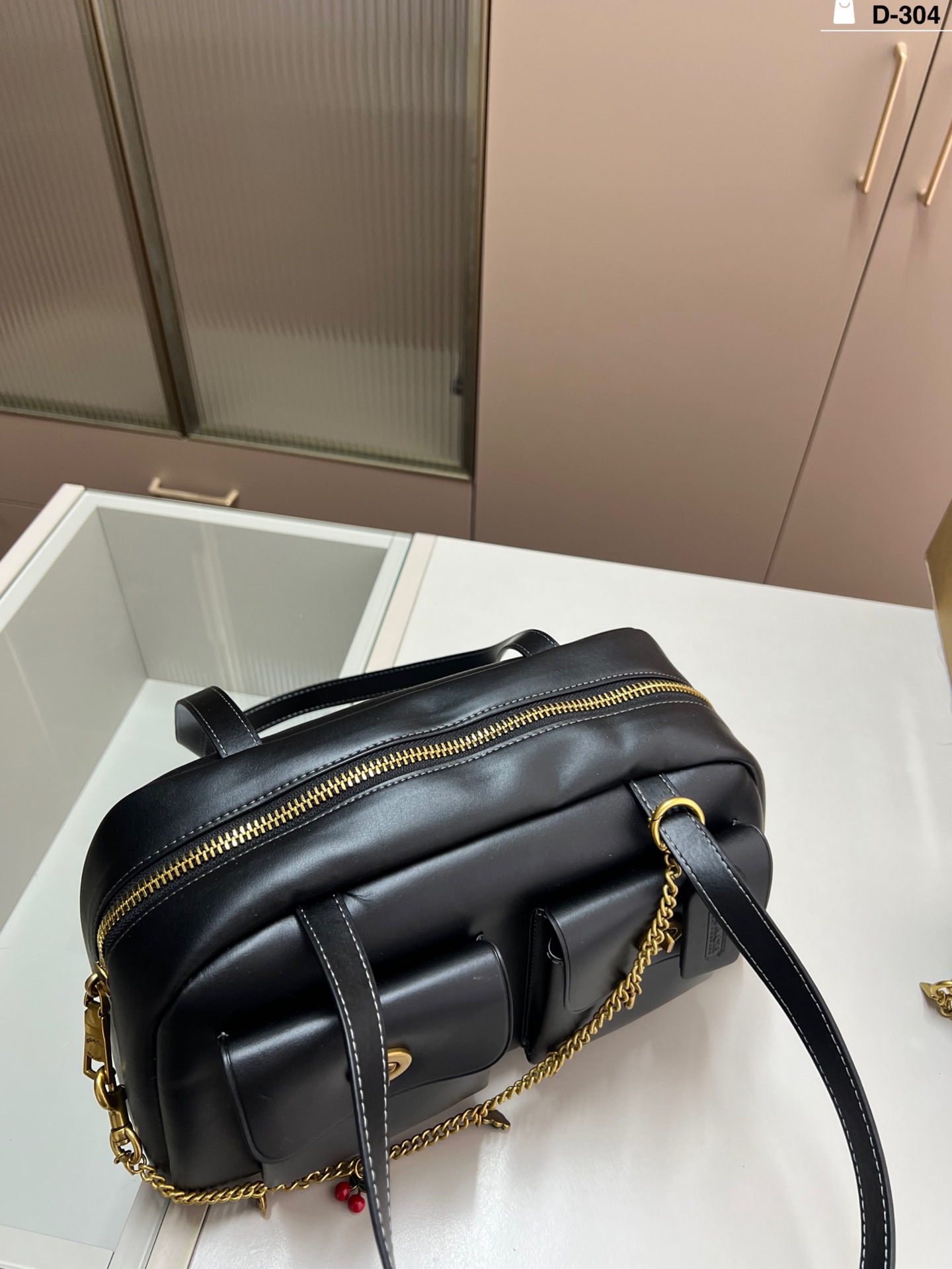 Coach Twin Trunlock Bag