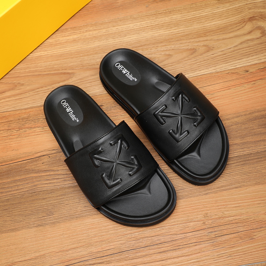 Off-white ultra-lightweight sole shoes sandals slippers