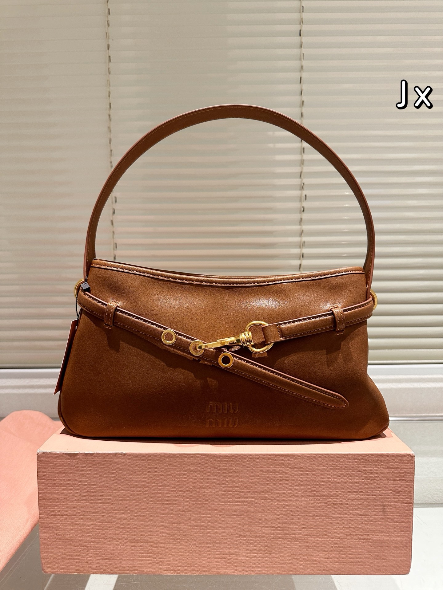 MIUMIU Aventure Nappa underarm bag