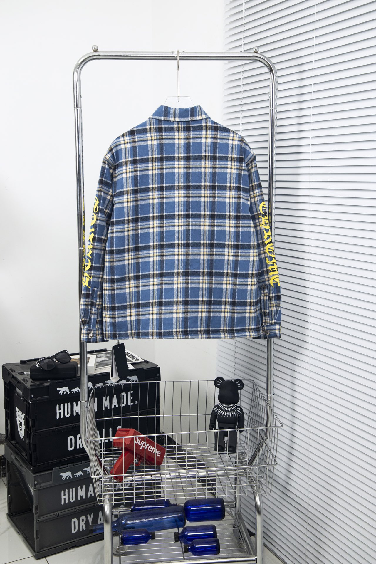 CH Chrome Hearts Plaid Jacket in Cotton Fabric