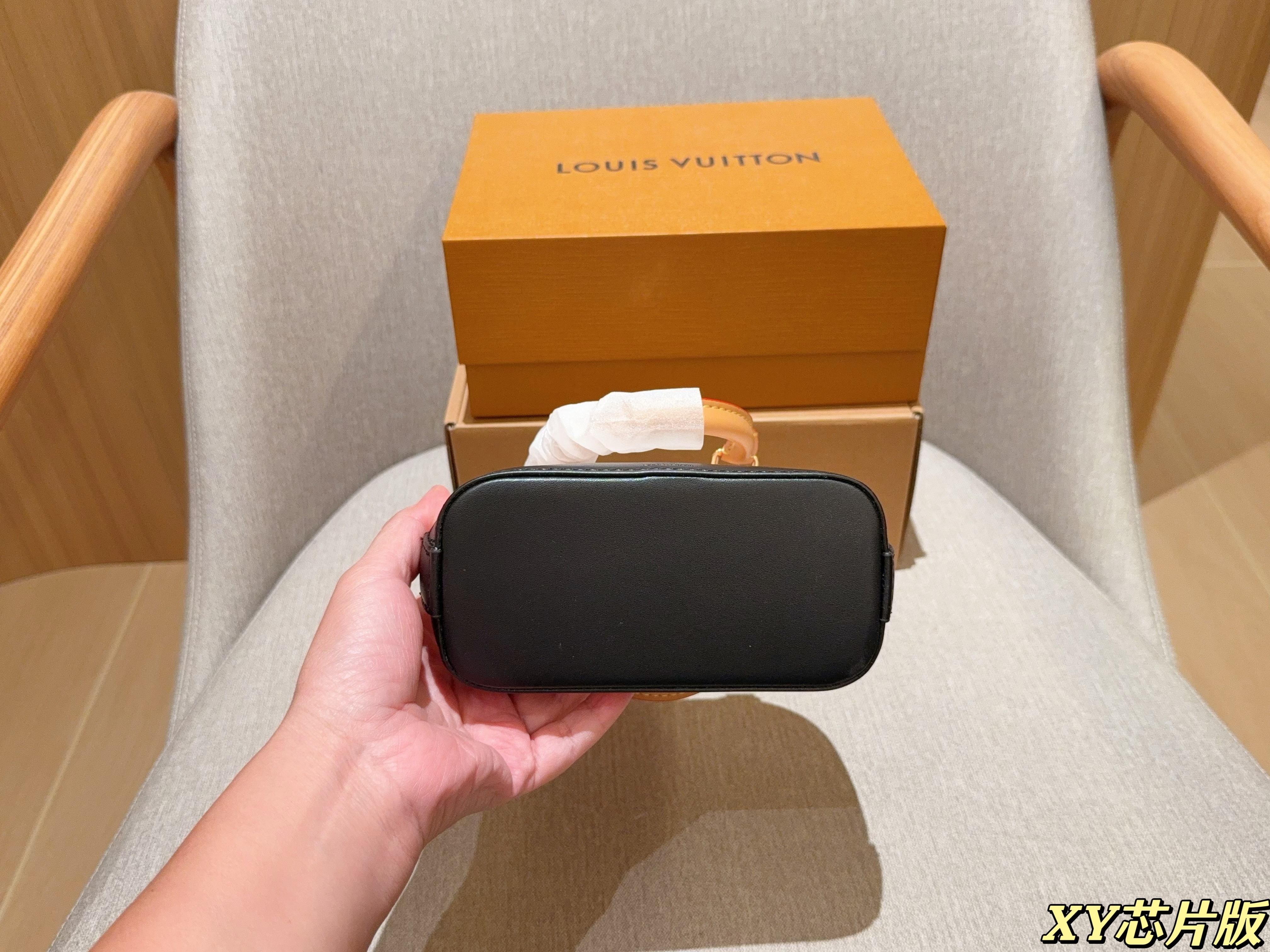 LV Louis Vuitton Nano alma Mini Shell Bag