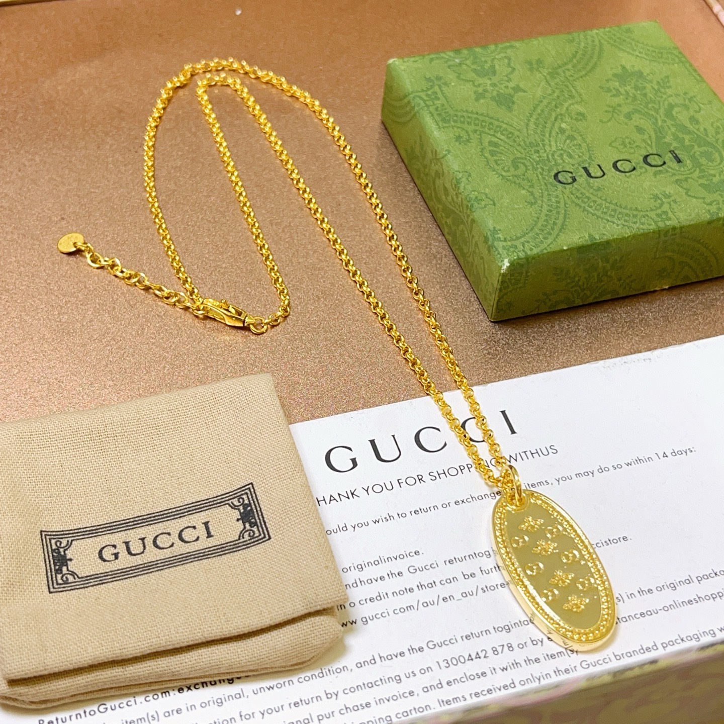 Gucci pendant necklace