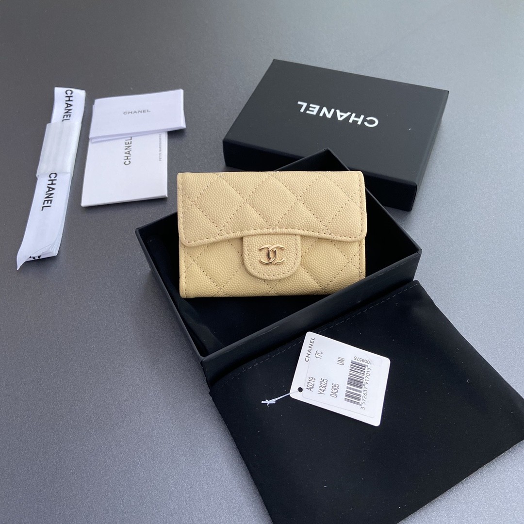 Chanel wallet card holder