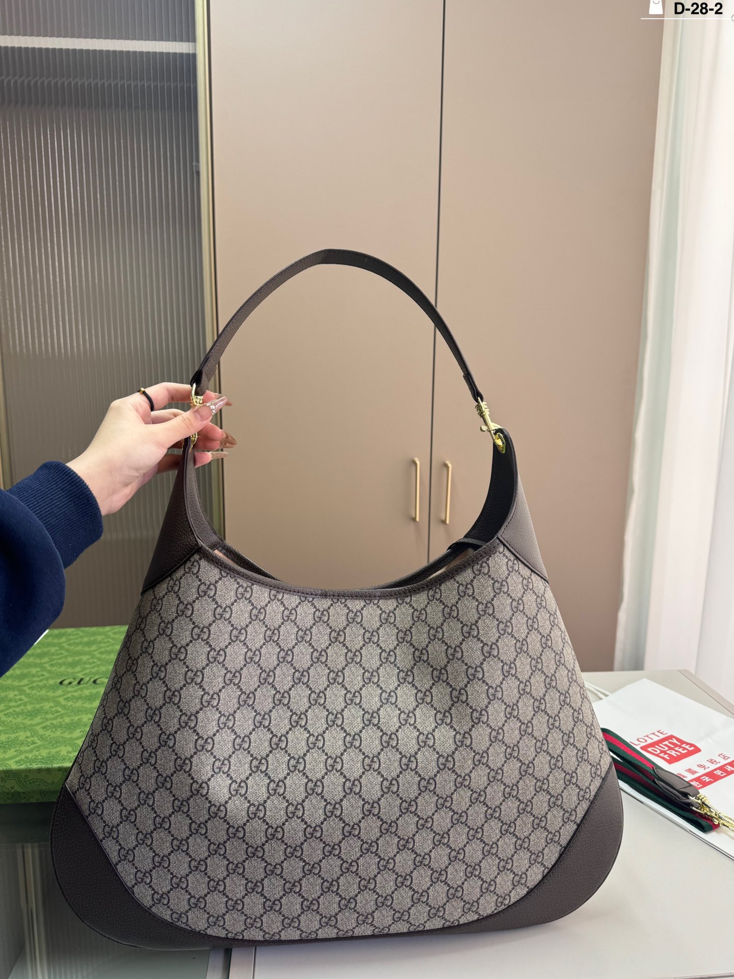 High quality Gucci shoulder bag Hobo tote bag