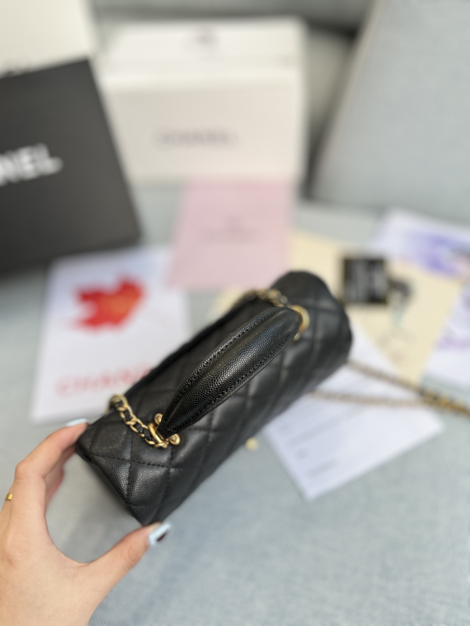 Chanel classic flap cf mini crossbody shoulder bag