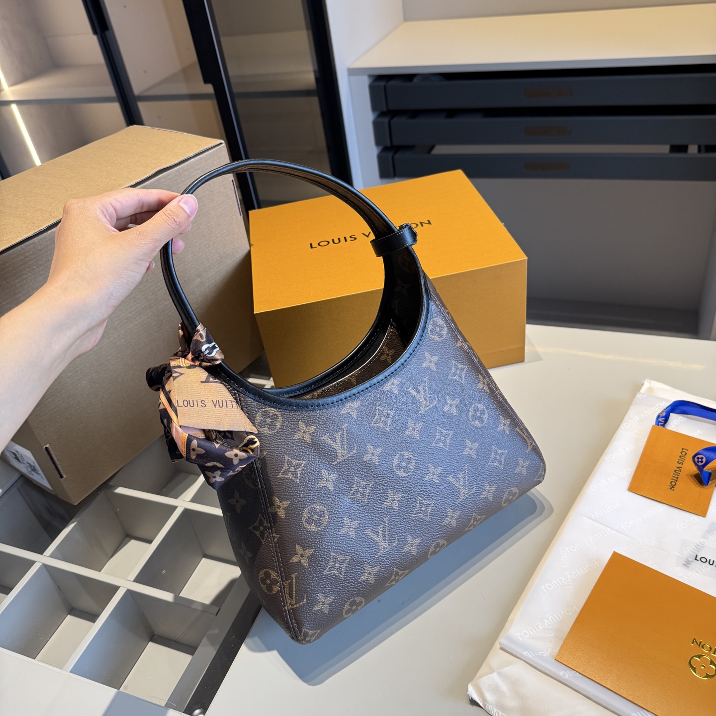 LV The Drop Underarm bag