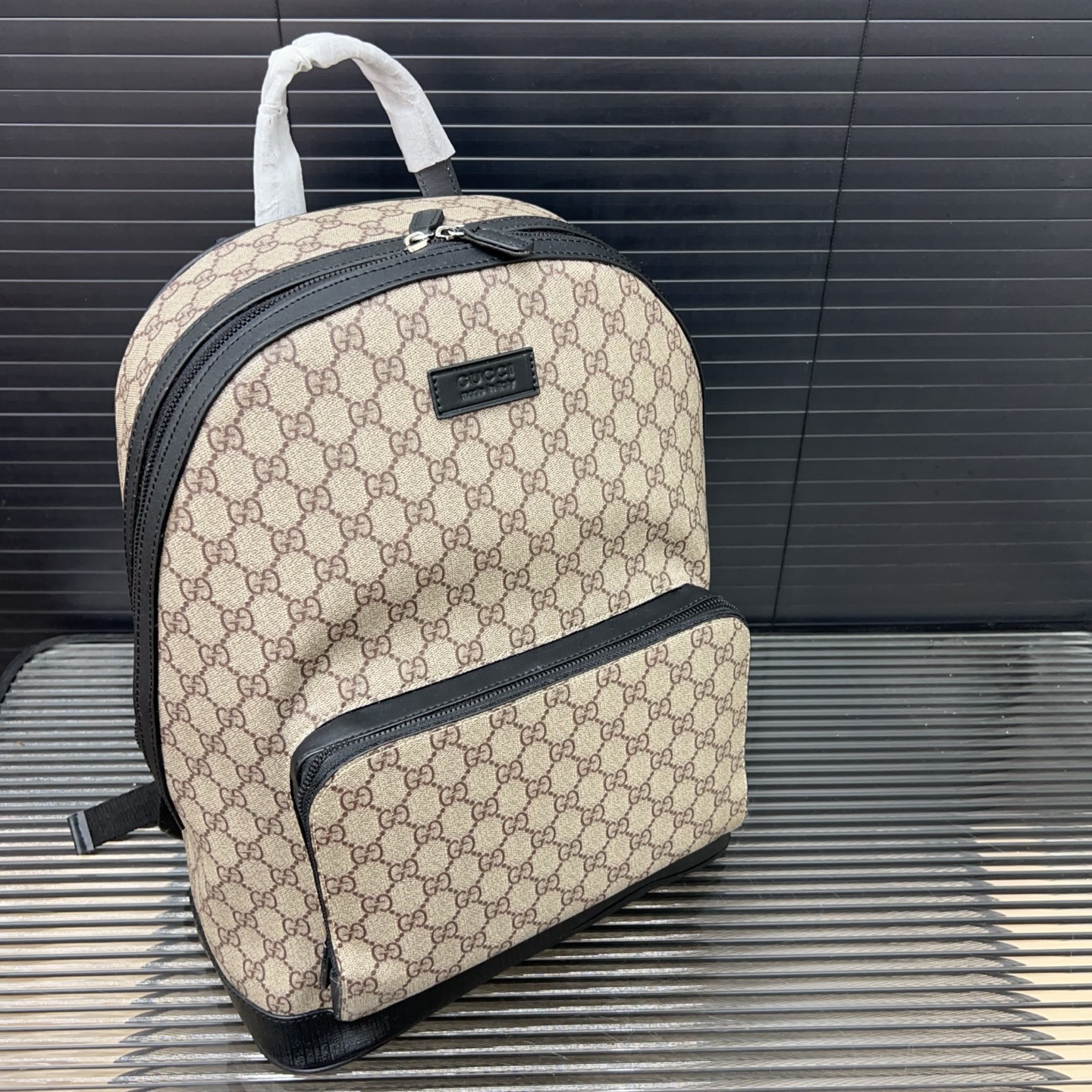 Gucci printed backpack