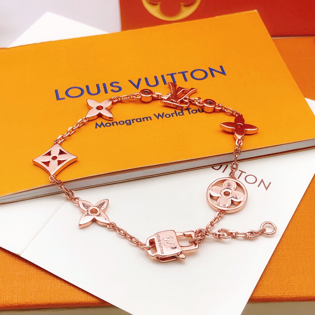 LV monogram bracelet