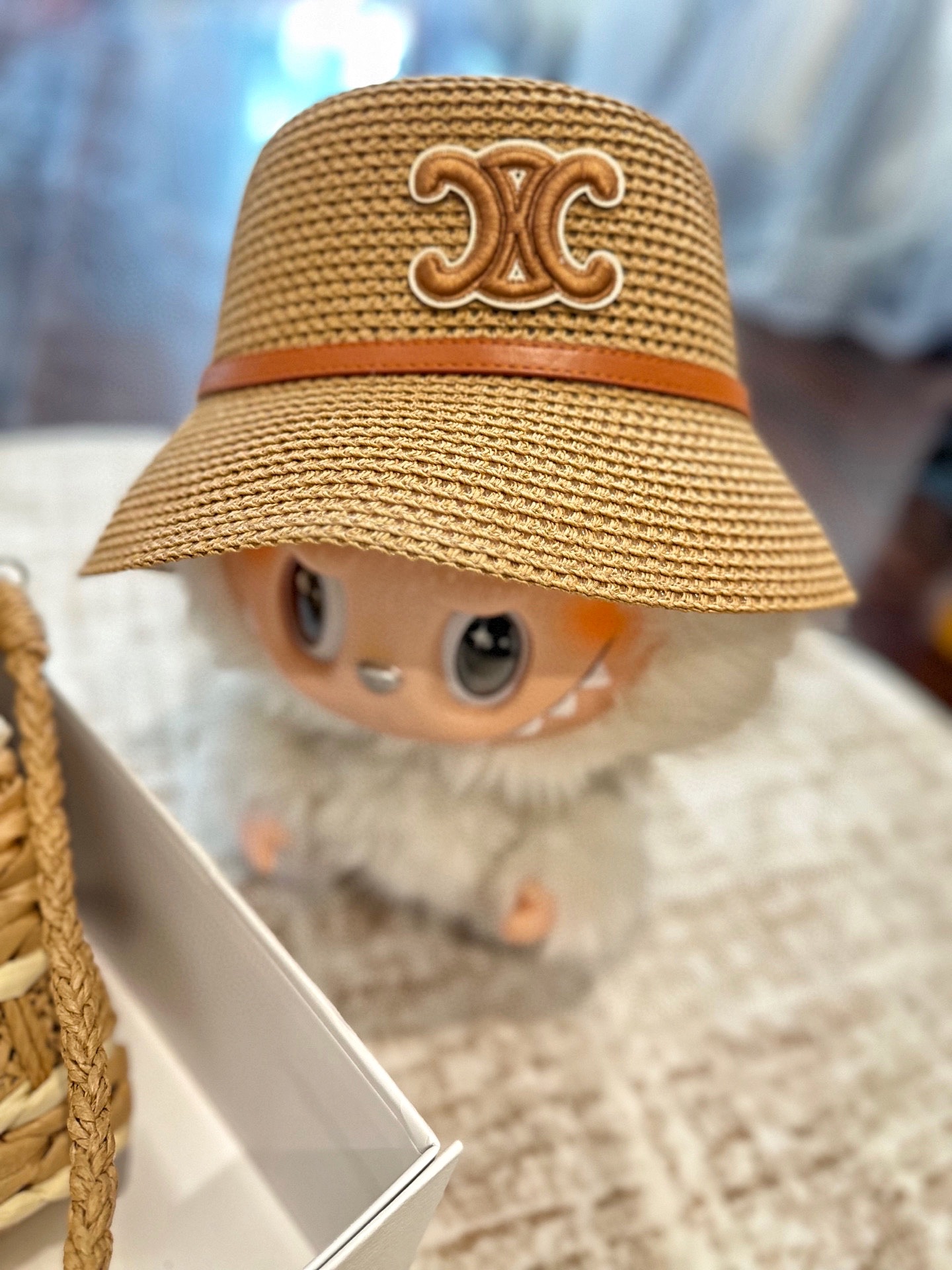 Celine straw woven bags and hats