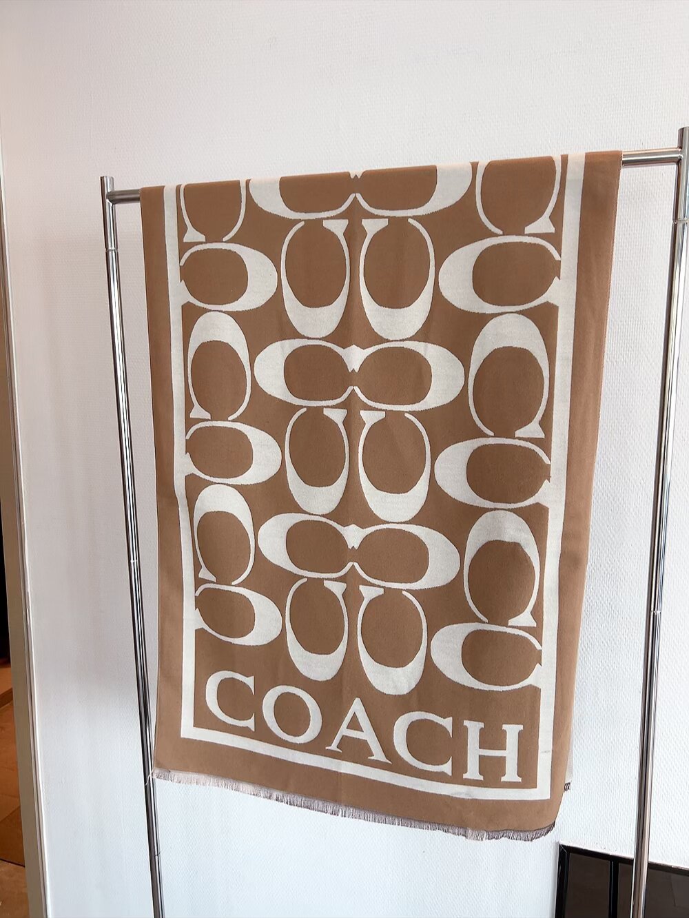 COACH Classic Shawl Scarf