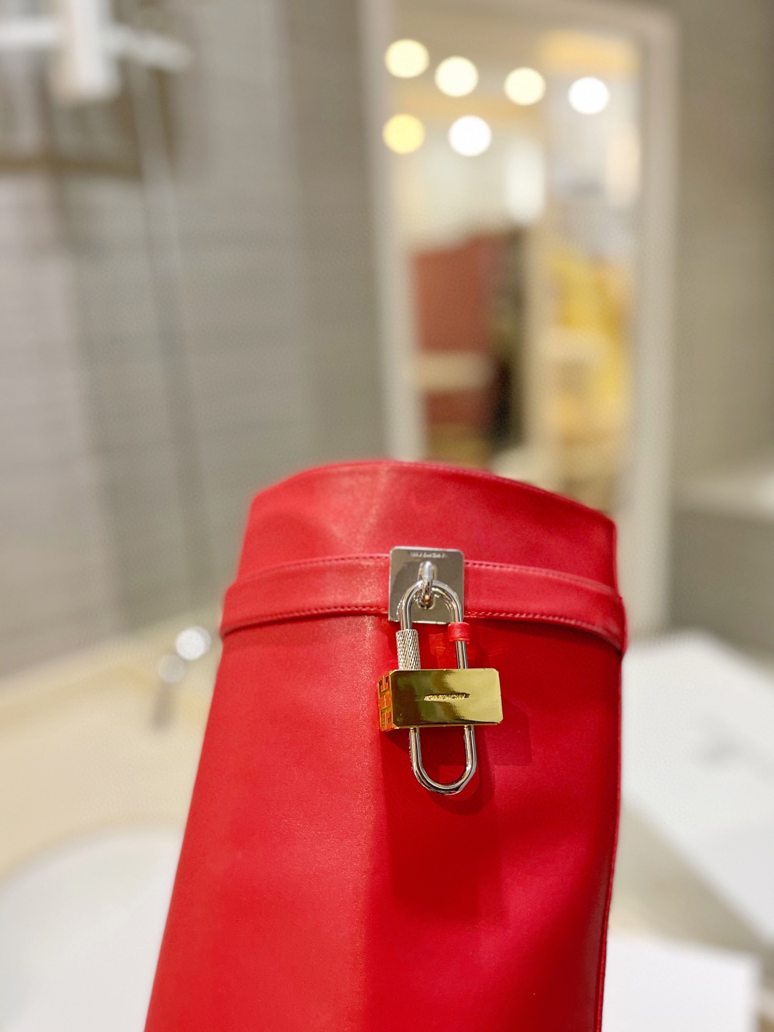 Givenchy High Heel Boots Leather