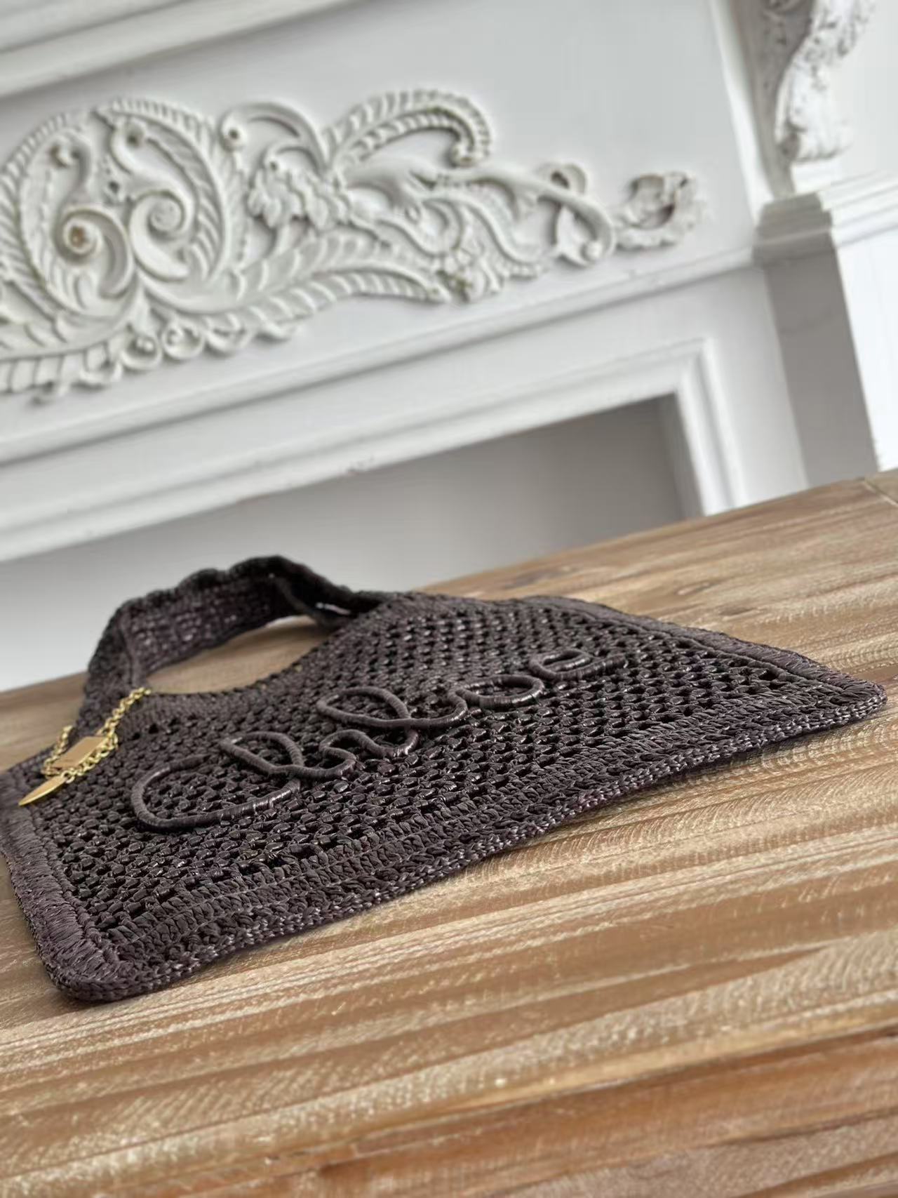 Chloe SUMMER BANANA woven bag 12A quality