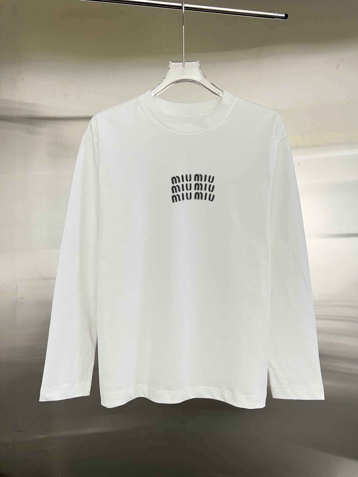 Miumiu Long-sleeved T-shirt