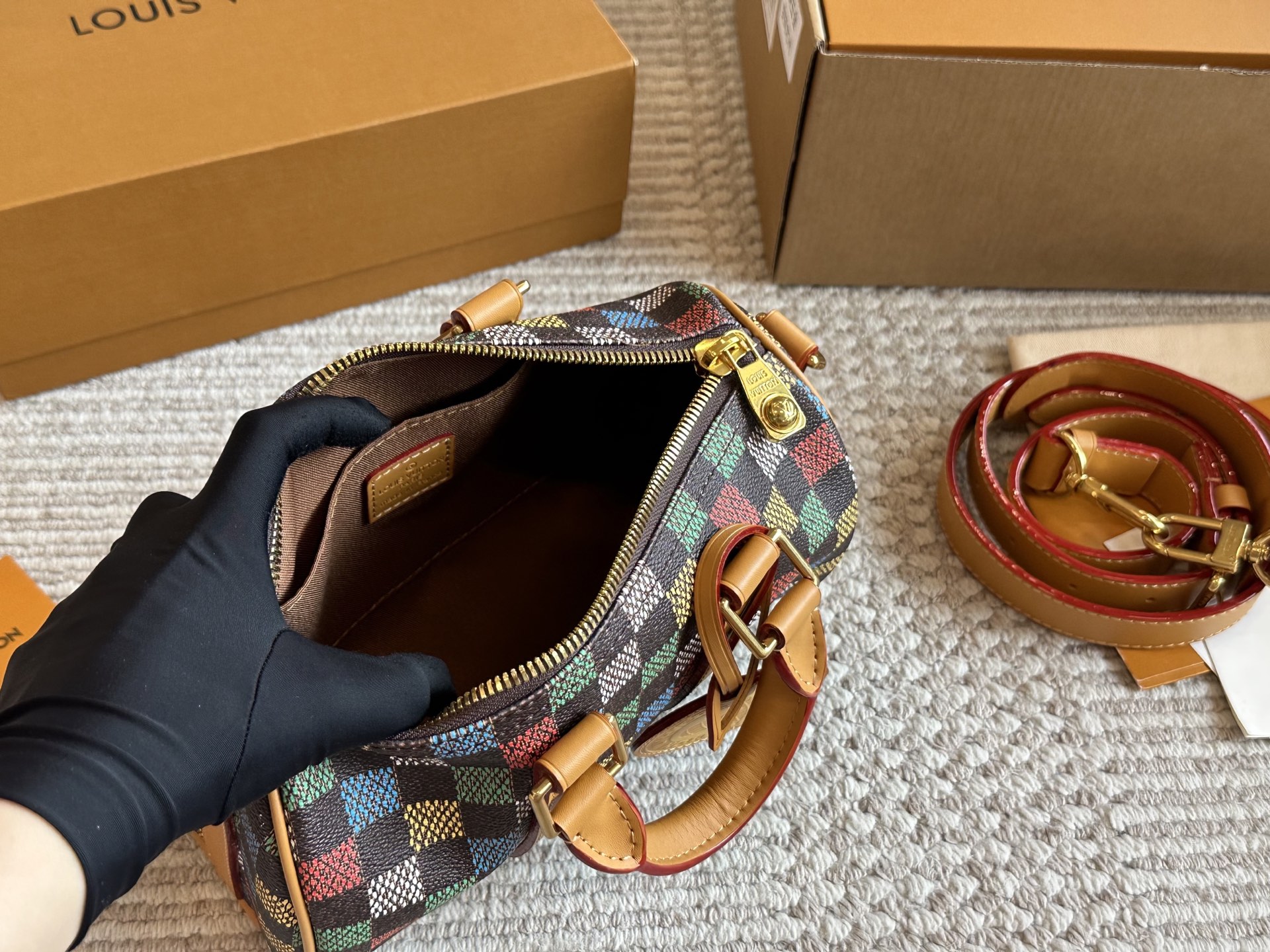 LV Nigo Keepall Pillow bag