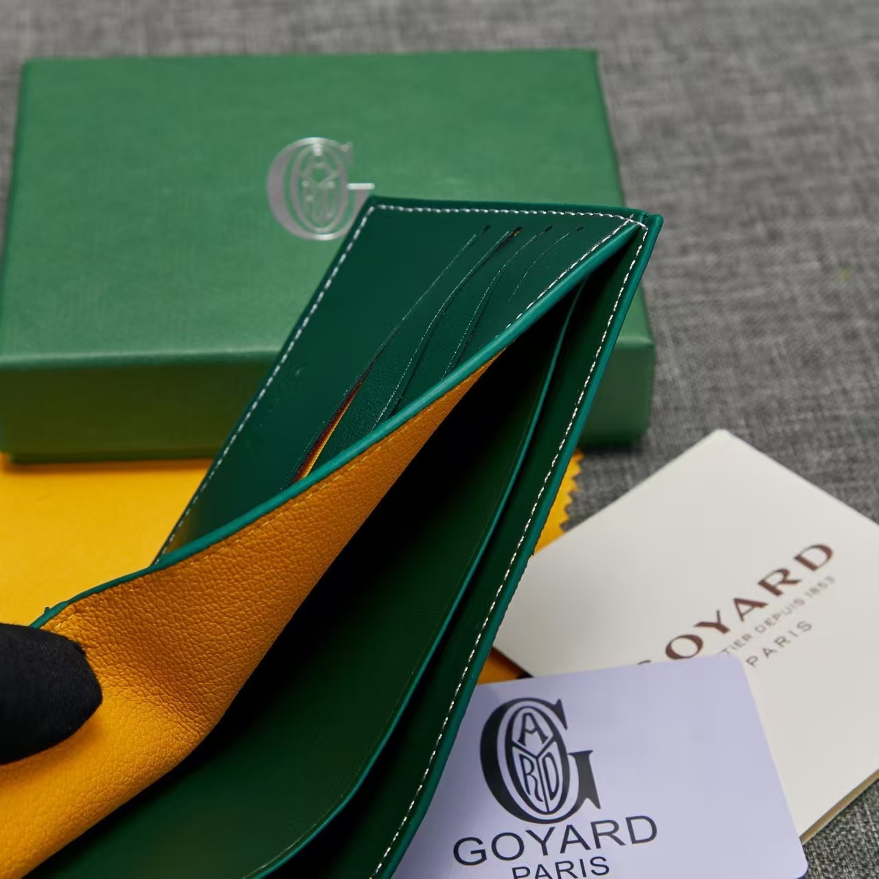 Goyard wallet card