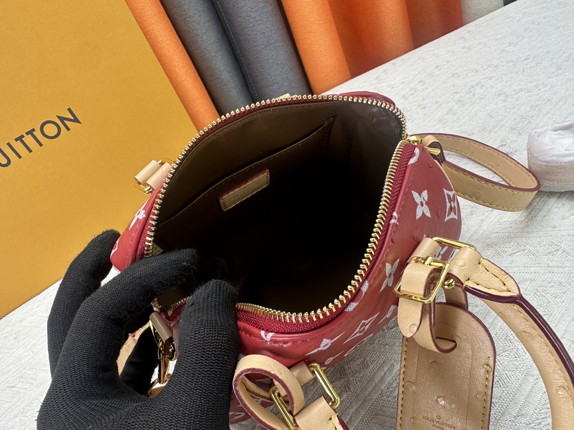 LV Speedy18 Monogram version shoulder bag