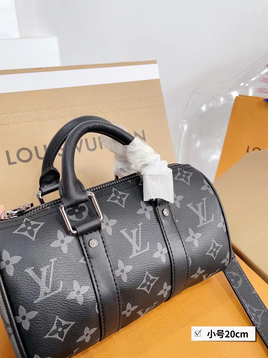 LV keepall shoulder speedy bag