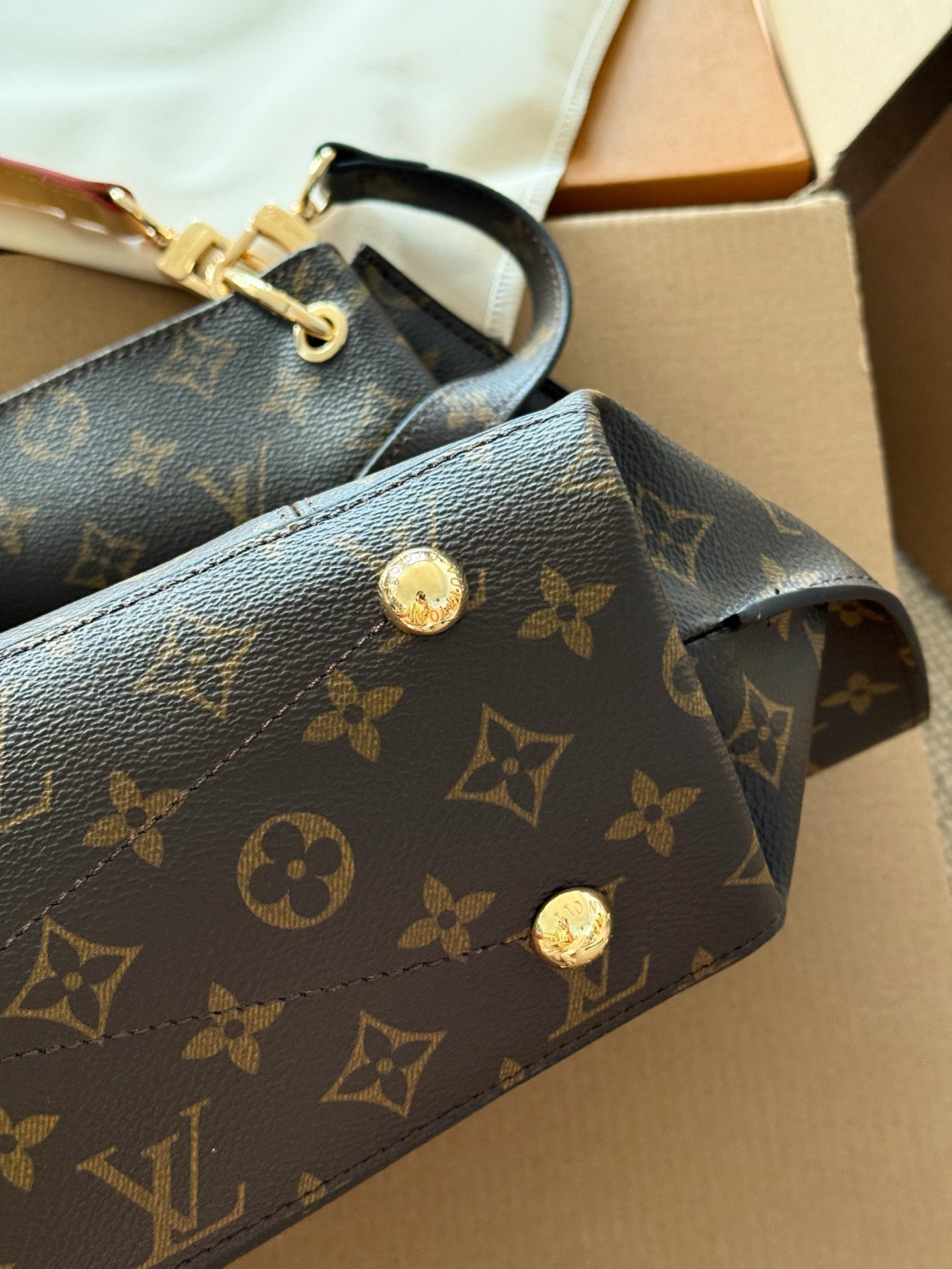 LV monogram HOBO handbag
