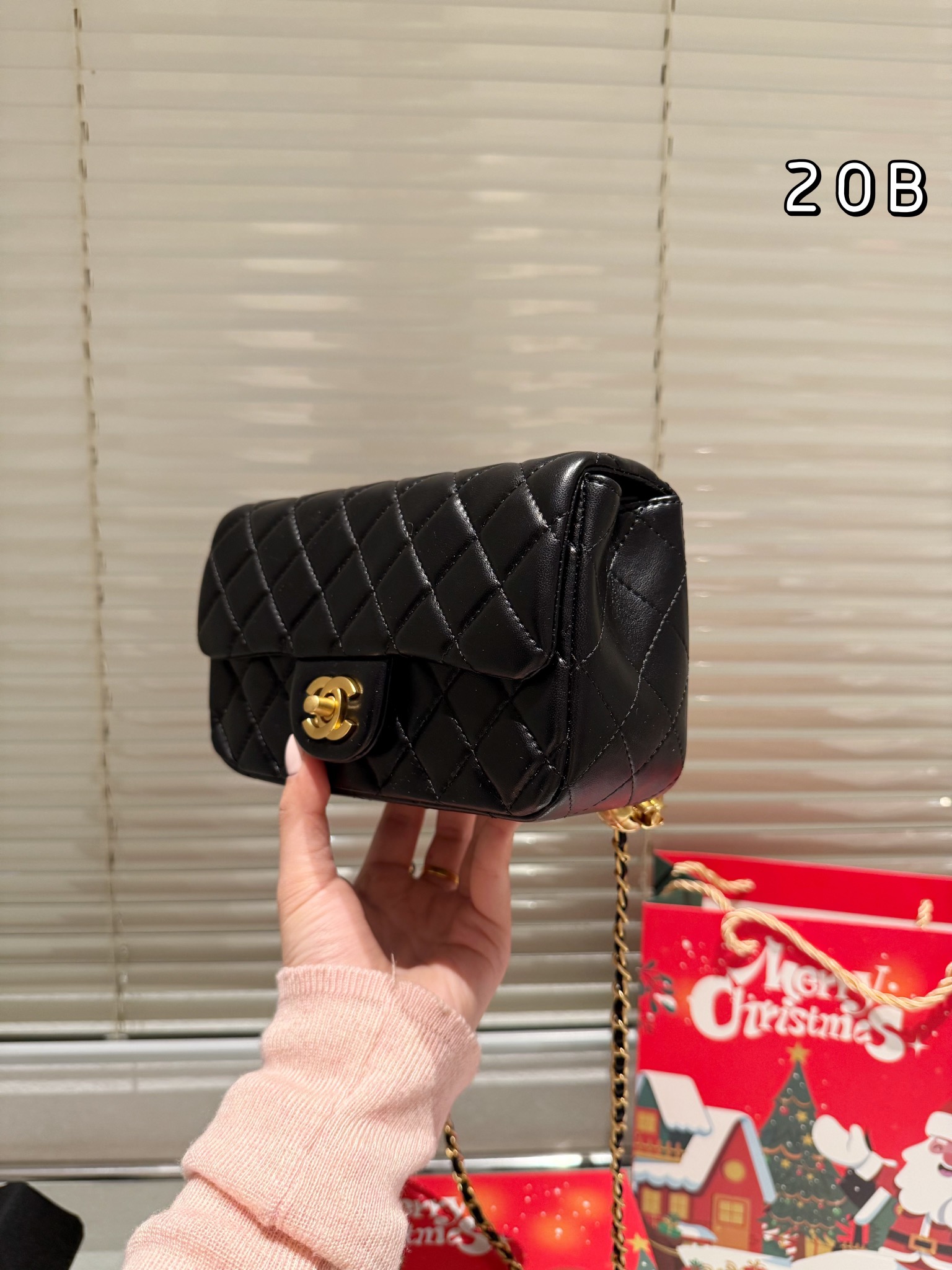 Chanel Gold Ball Bag - Christmas Gift Box Edition