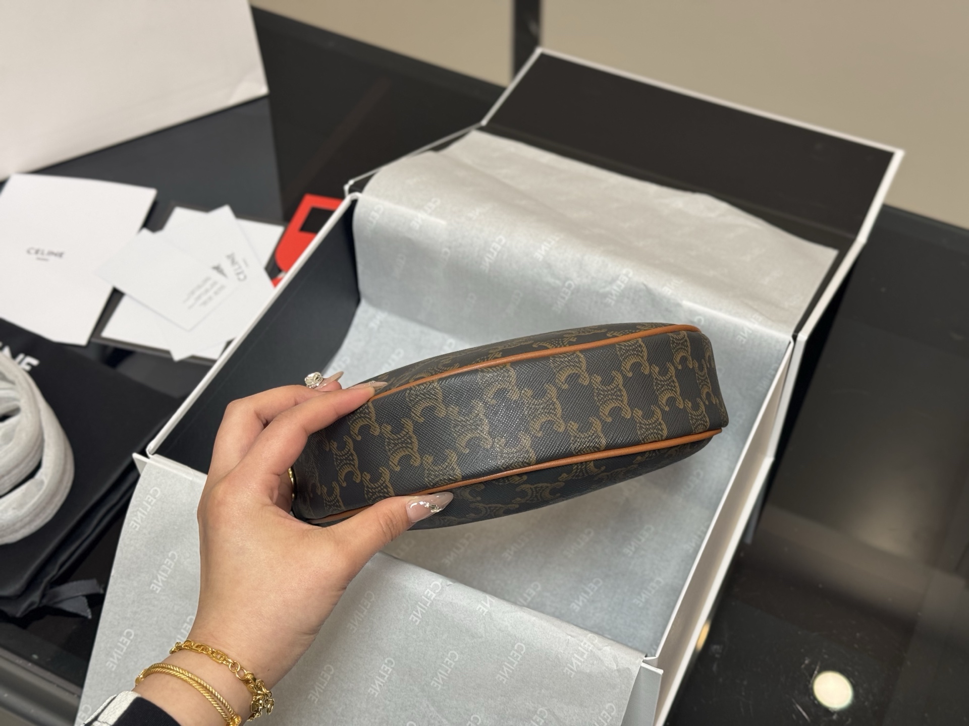 Celine lulu underarm bag