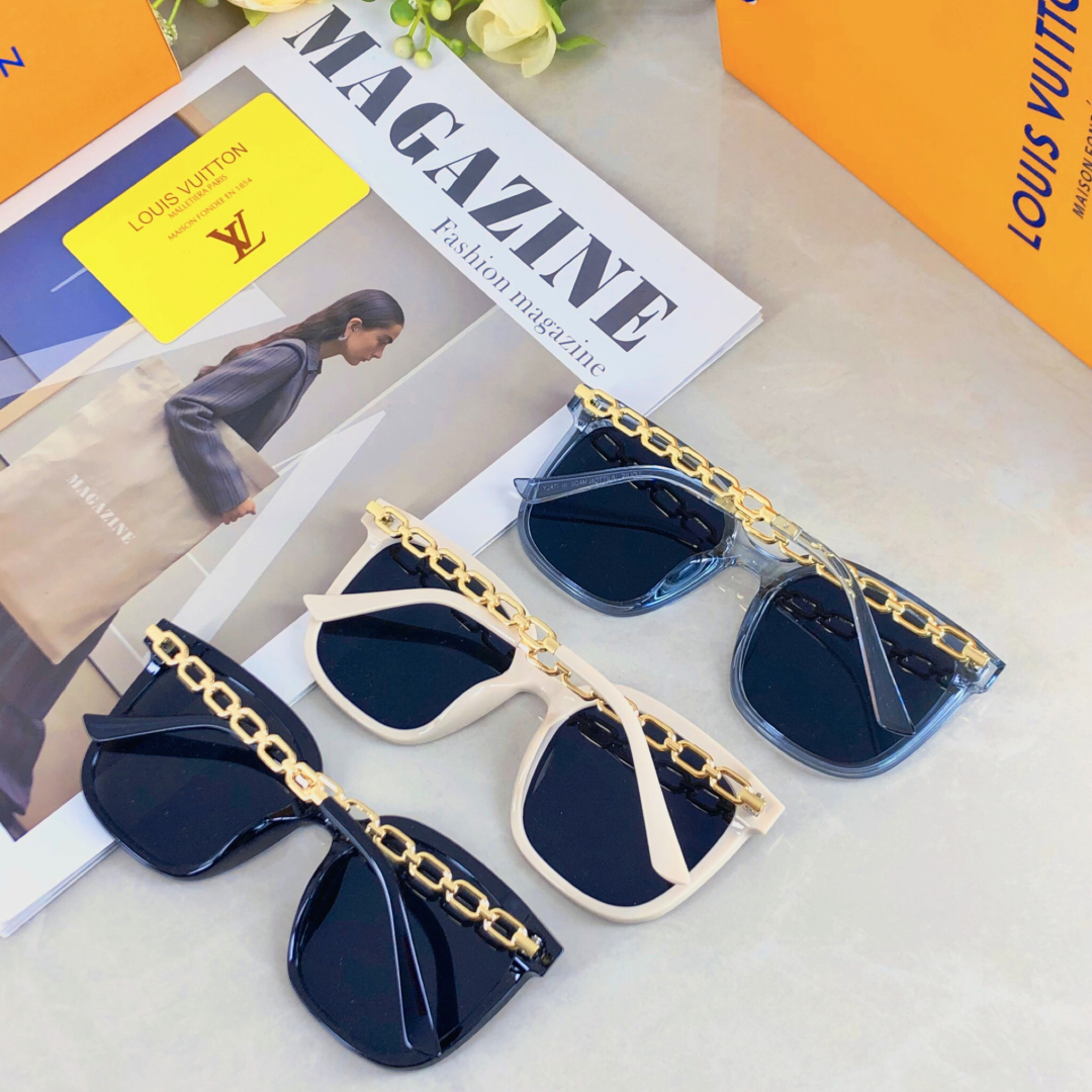 LV metal sunglasses
