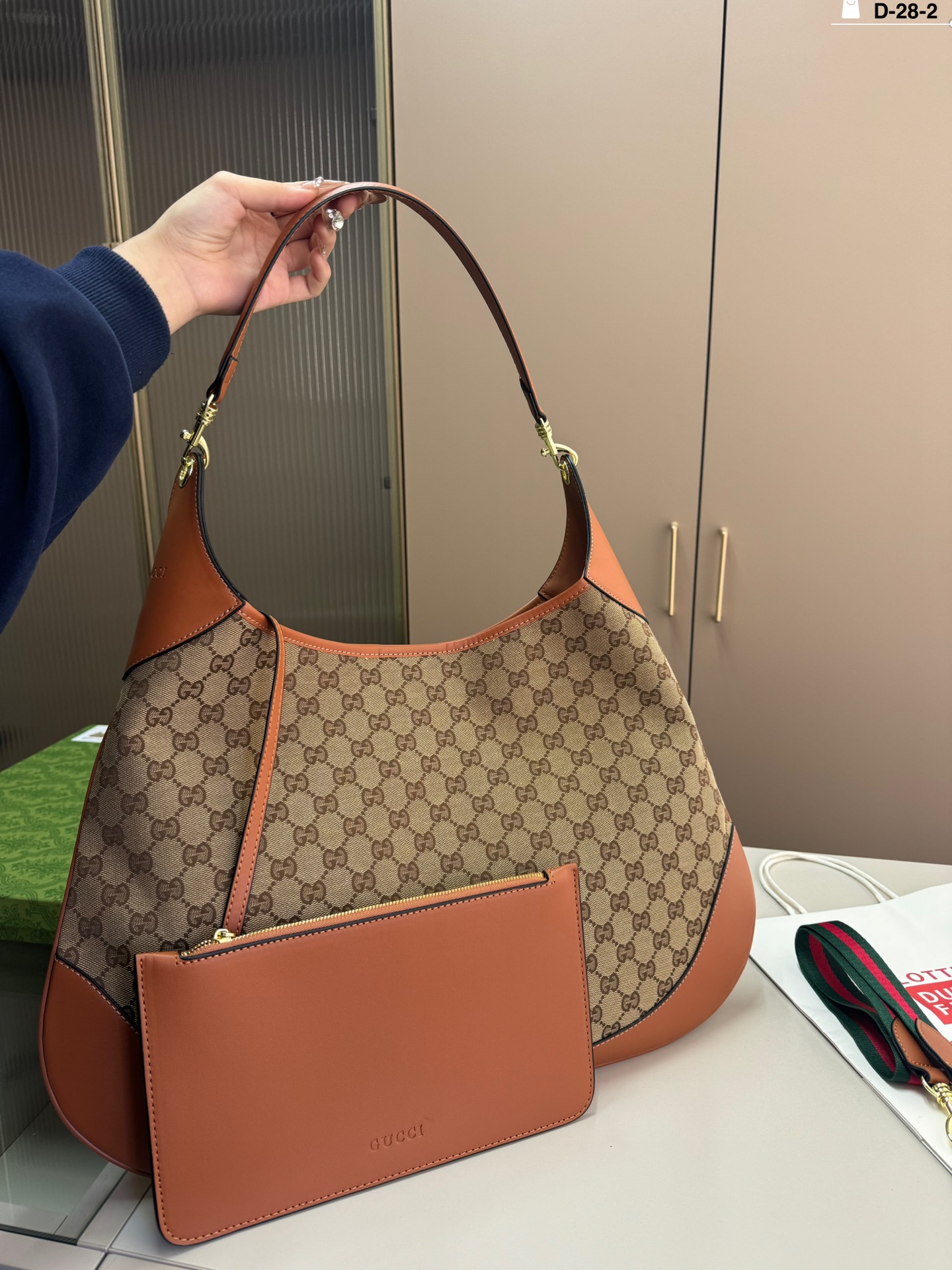High quality Gucci shoulder bag Hobo tote bag