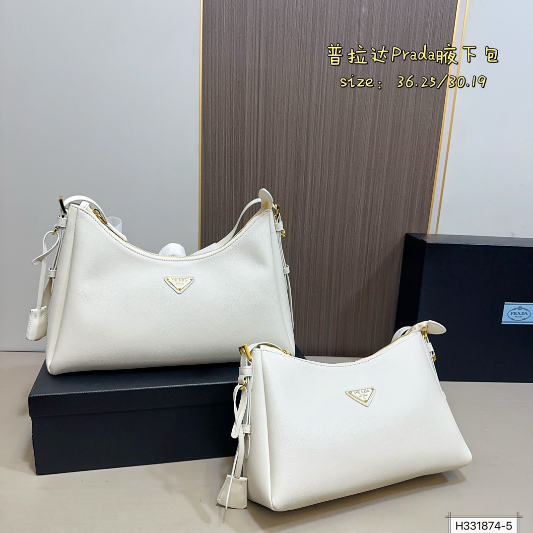 Prada new Aimee hobo bag