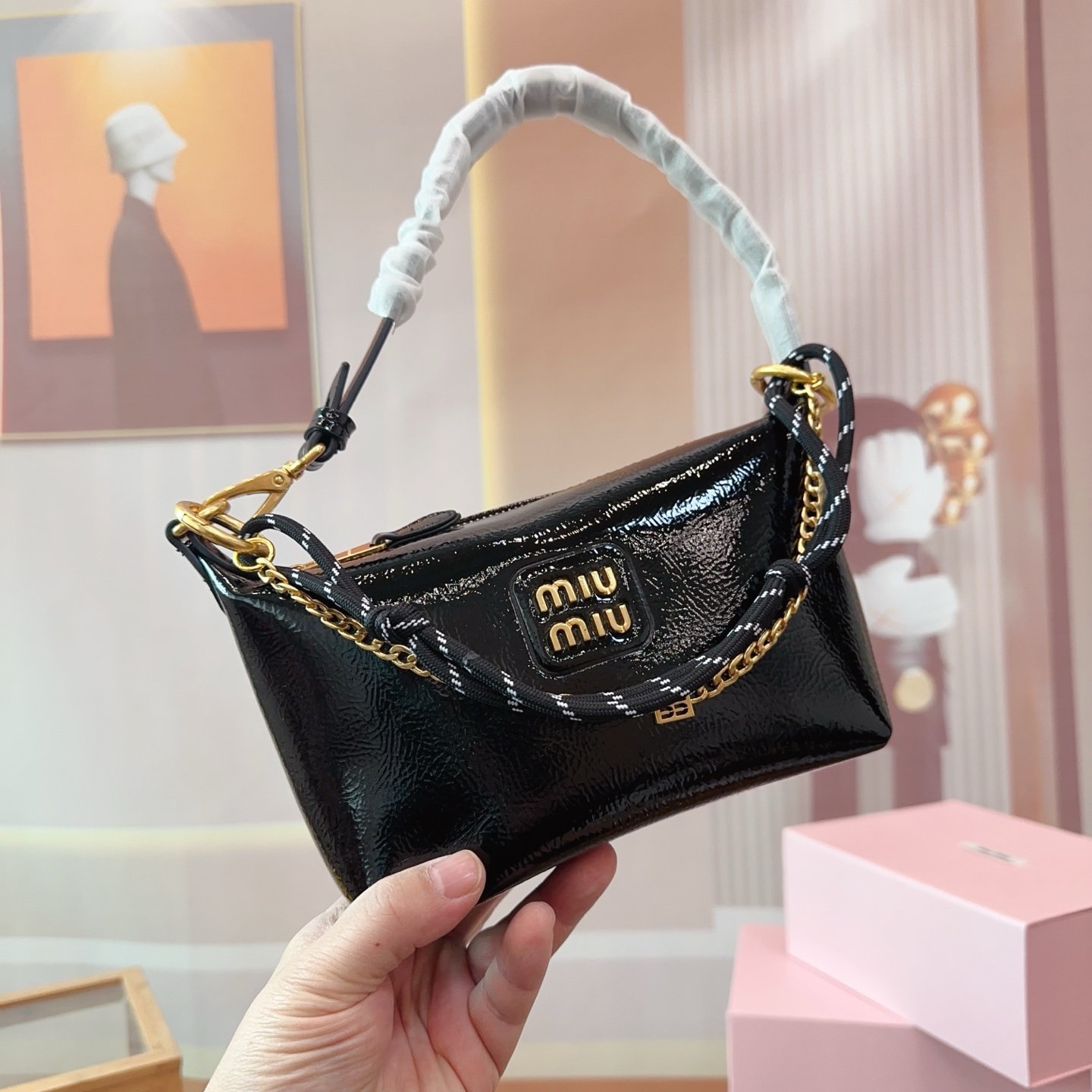 miumiu crossbody shoulder bag