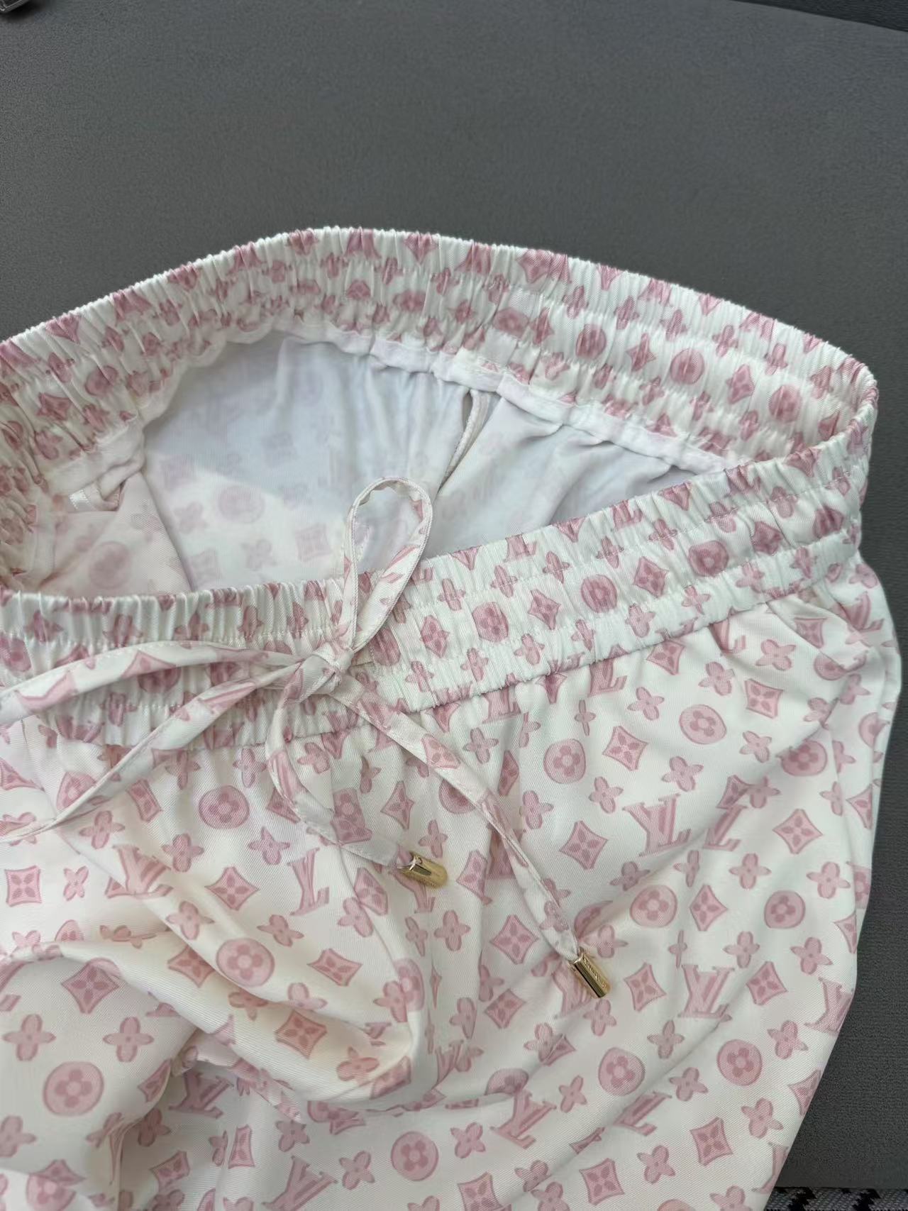 LV monogram shirt and trousers