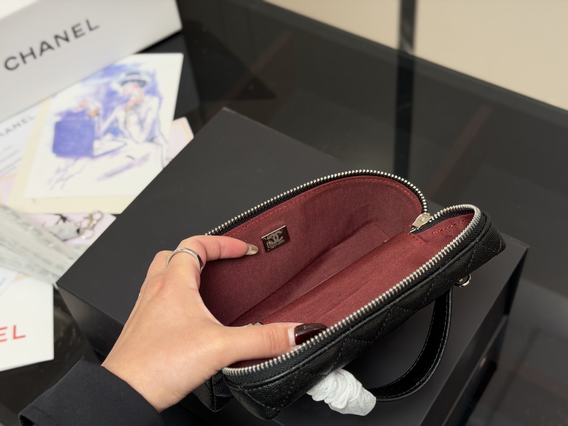 Chanel Lunch Box shoulder Bag