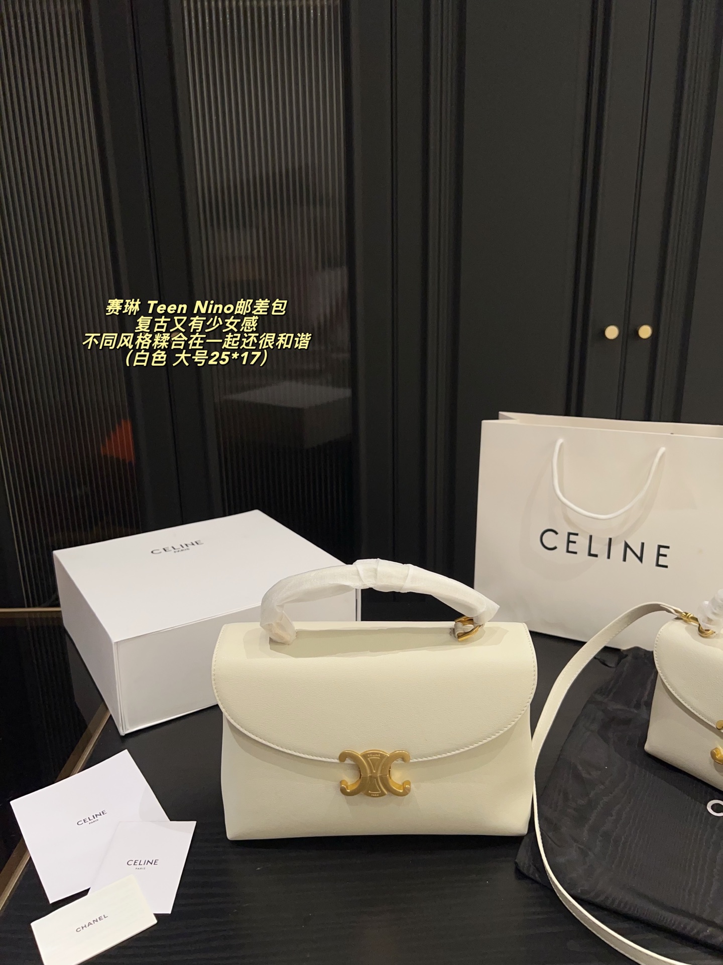 Celine Teen Nino shoulder crossbody bag