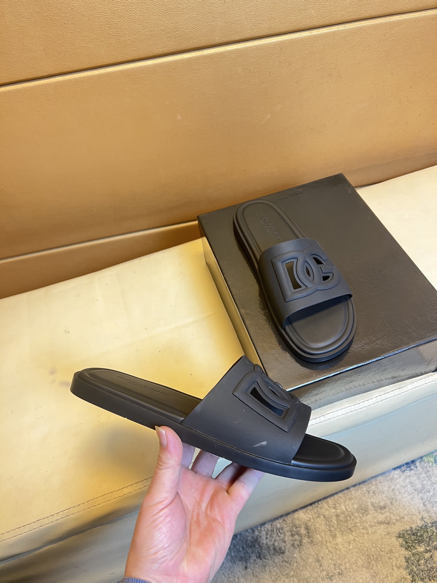 Dolce&Gabbana DG Men's Casual Slippers