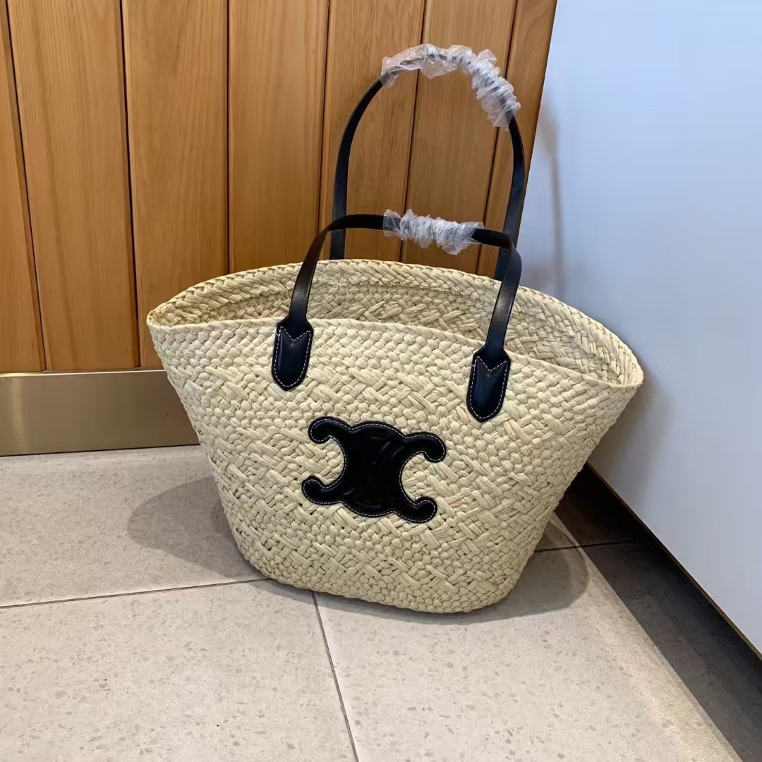 Celine Woven Bag Rafi Grass Handmade Bag