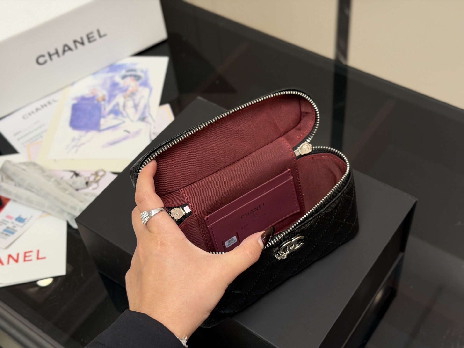 Chanel Lunch Box shoulder Bag